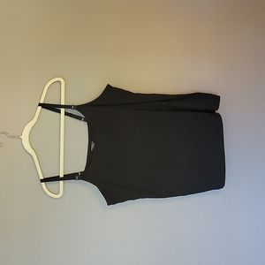 Motherhood Maternity 3 black nursing tanks 2x